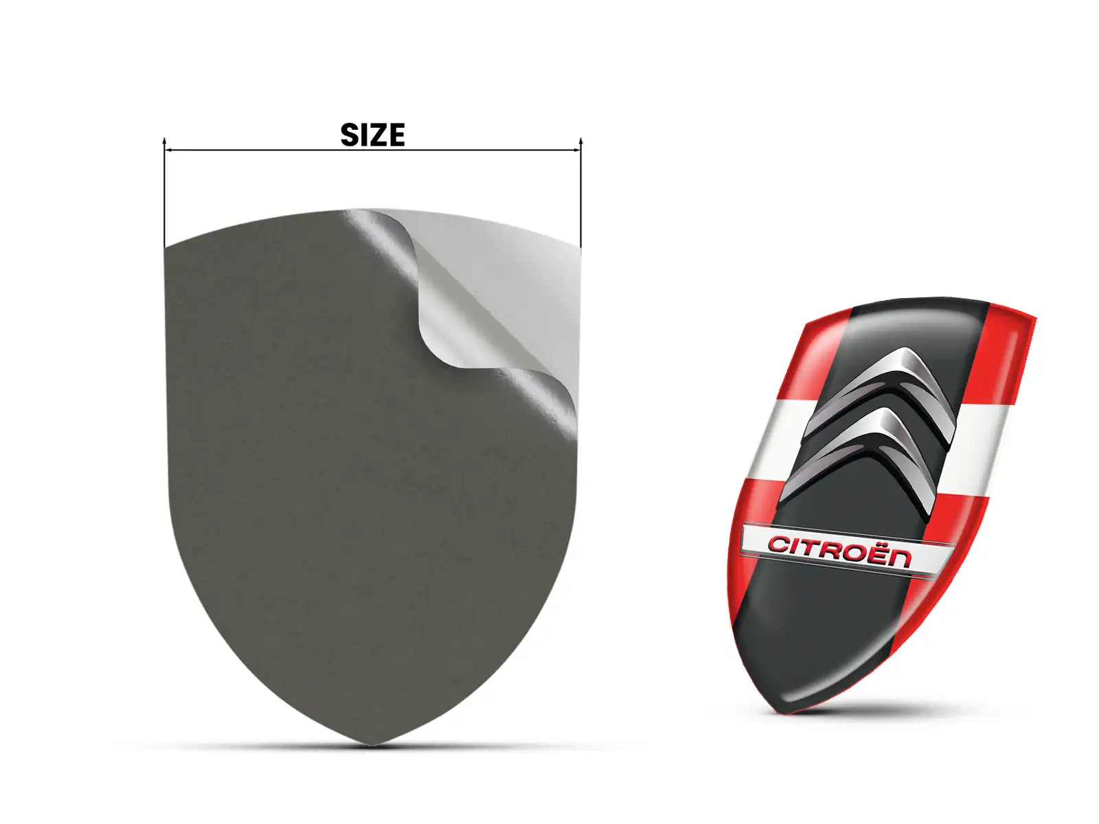 Citroen Windschutzsticker Universal Modern Hochwertig Auto